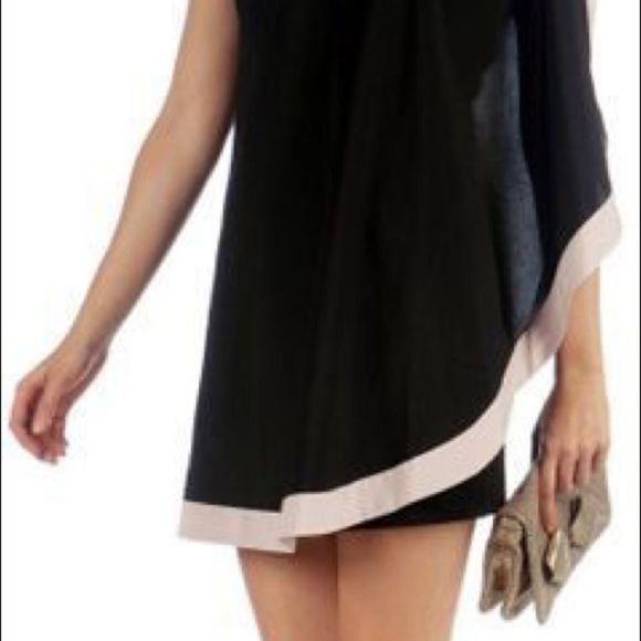 Ted Baker Bolty Dress Asymmetric Draped Cape - Picture 13 of 14